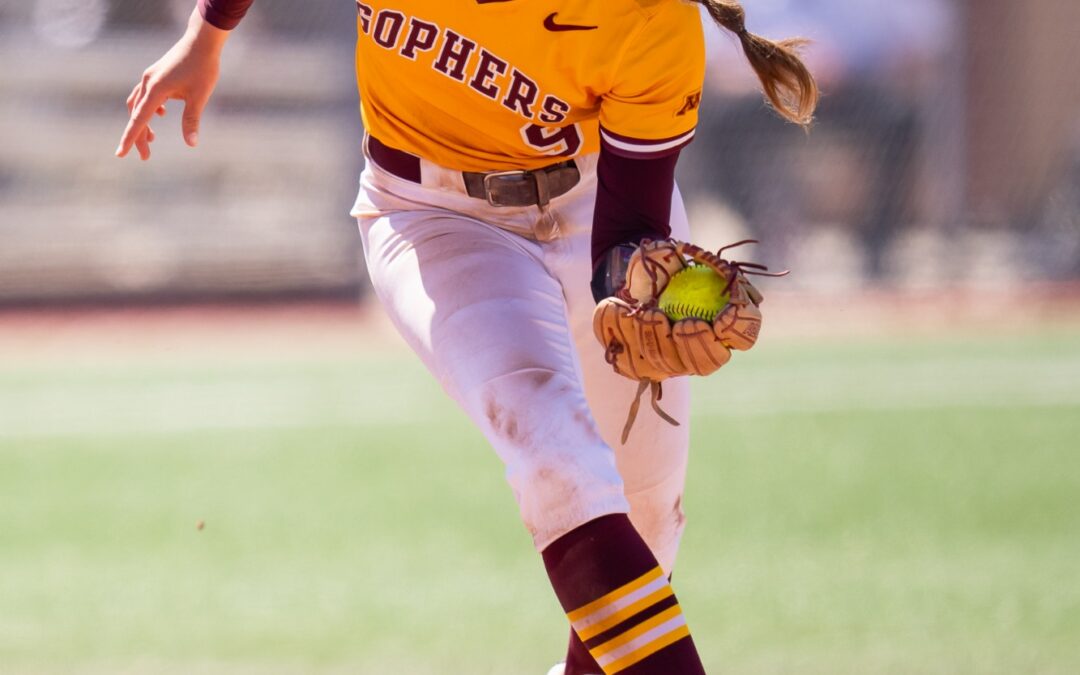 Gopher softball player Oakland wins Big Ten Player of the Year honor