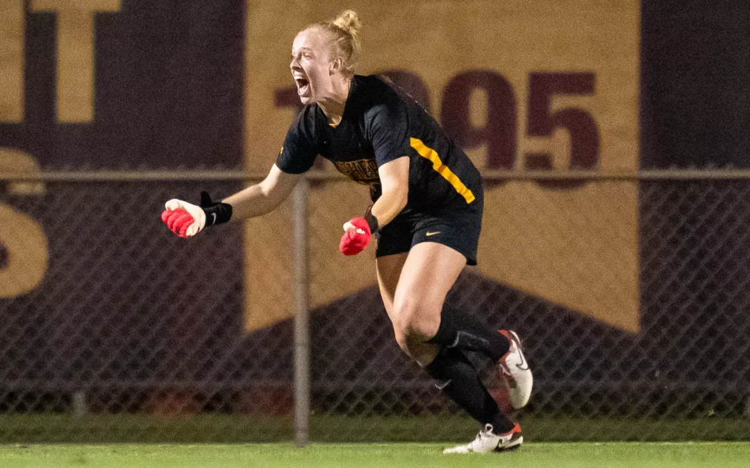 Sarah Martin named Big Ten Goalkeeper of Week