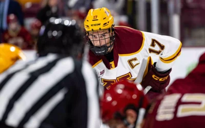 #12 Gopher men’s hockey clipped by #11 Boston College on Thursday