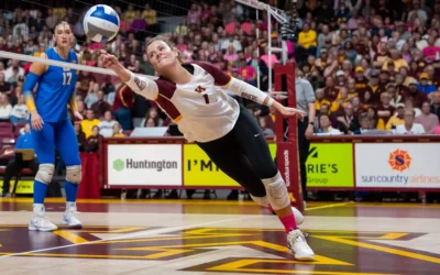 #14 Gopher volleyball loses in straight sets to UCLA