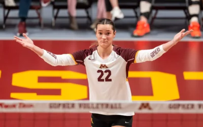 #14 Gopher volleyball sweeps Ohio State on Sunday