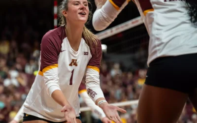 #14 Gopher volleyball hosts UCLA tonight in Minneapolis (AUDIO)
