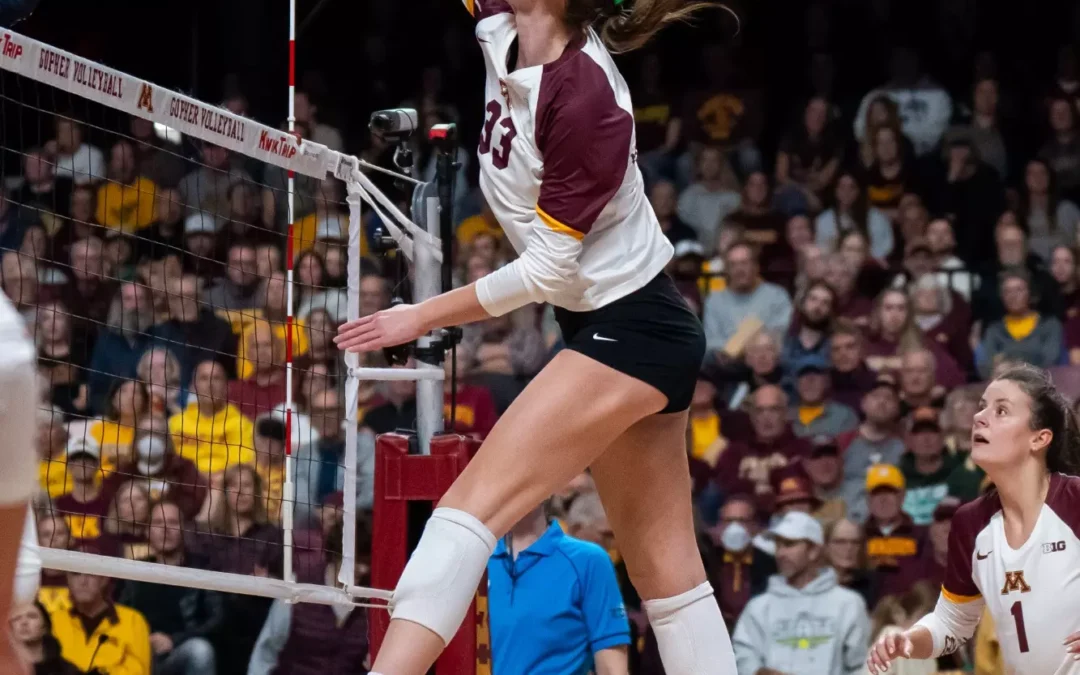 #20 Gopher volleyball beats defending champion Penn State on Friday