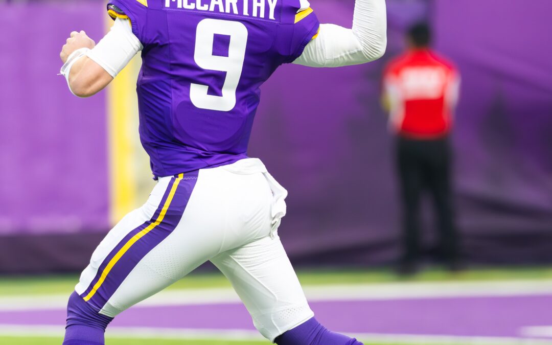Vikings trade JJ McCarthy to Giants for 5th round pick