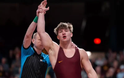 #7 Gopher wrestlers beat #4 Hawkeyes in Iowa City on Friday