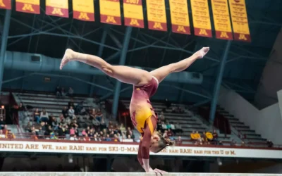 #18 Gopher women’s gymnastics beat #24 Hawkeyes on Saturday