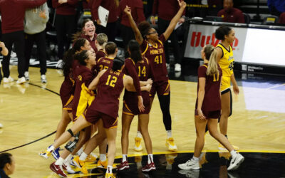 Hot Shooting Gopher WBB upsets #10 Iowa 91-85 (AUDIO)