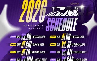 Vikings release 2026 schedule