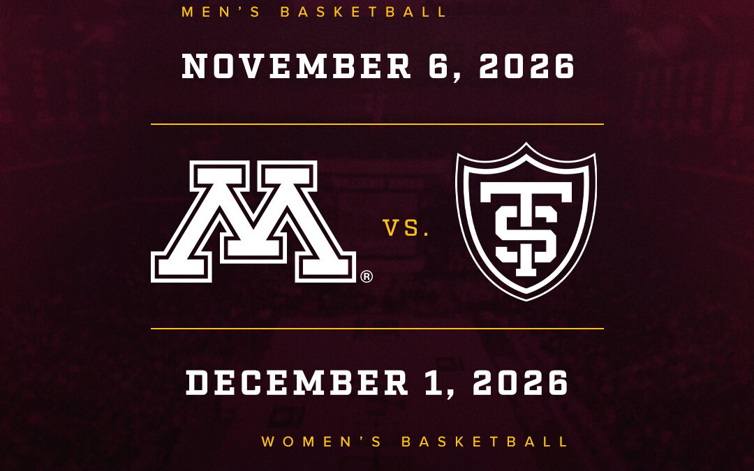 Gopher MBB and WBB set to host St. Thomas on separate dates