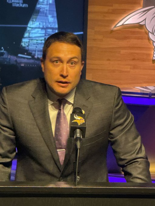 Vikings Introduce New GM ((AUDIO))
