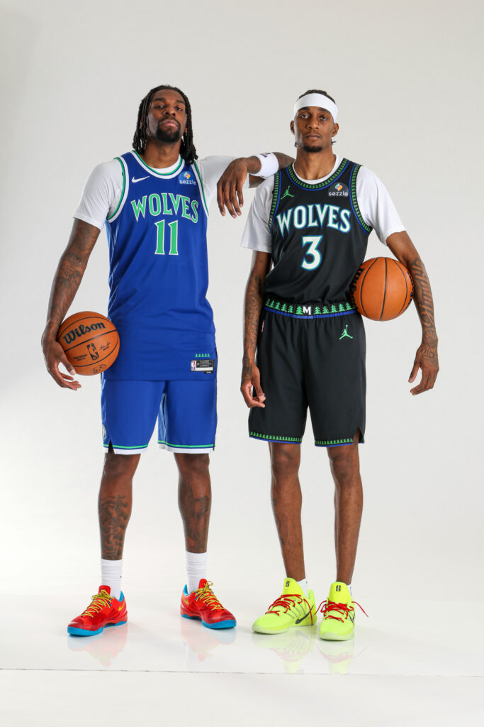 Timberwolves unveil new uniforms, logo