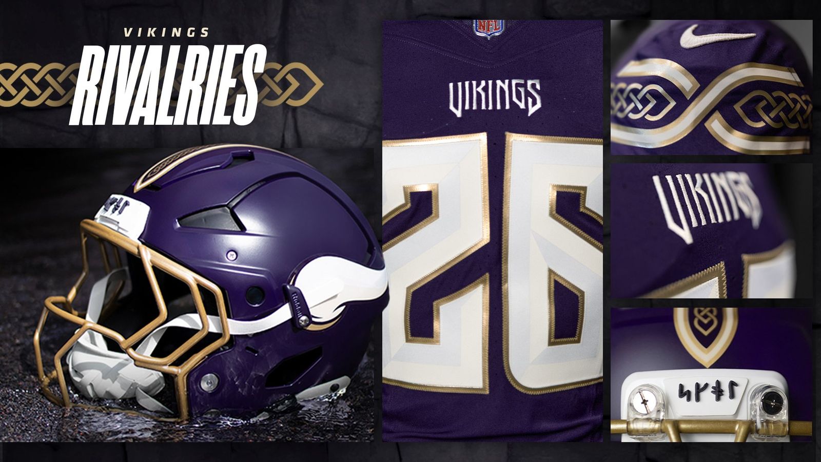 Vikings launch new “Rivalries” uniform Vikings launch new “Rivalries” uniform