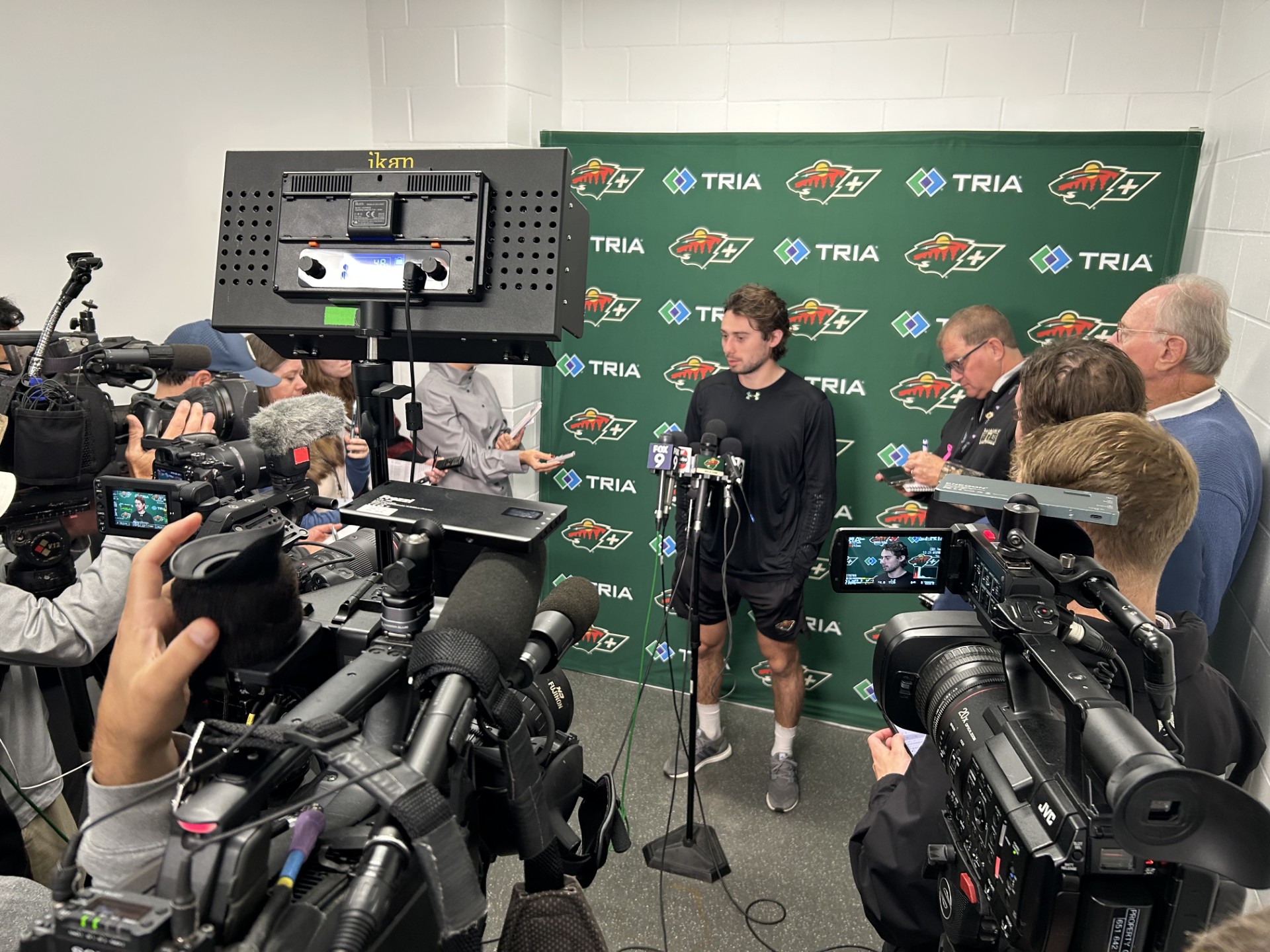 Wild Training Camp Continues Today Wild Training Camp Continues Today