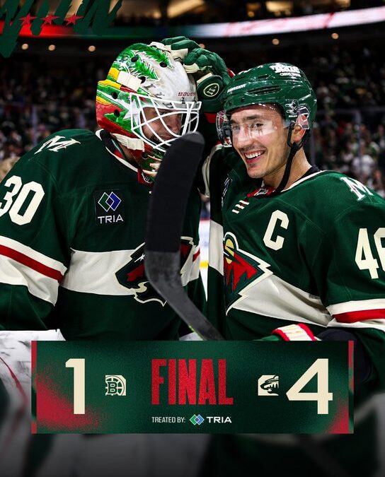 Wild Beat Bruins