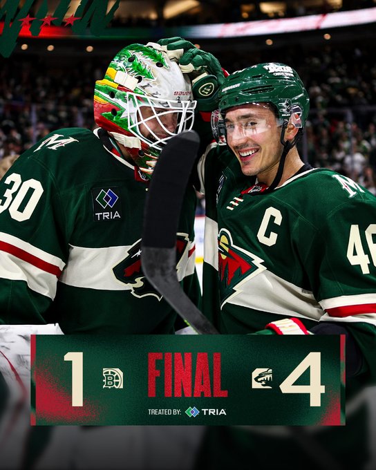 Wild Beat Bruins – Minnesota News Network Wild Beat Bruins – Minnesota News Network