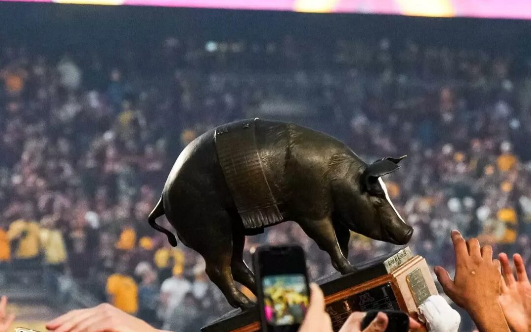 Gophers savoring the trophy case