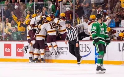 Gopher men’s hockey takes now #3 North Dakota 5-3