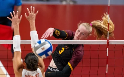 #21 Gopher volleyball sweeps Ohio State on Sunday