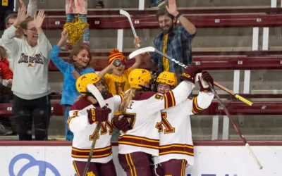 #3 Gopher women’s hockey rallied past Bemidji State