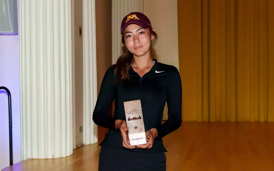 Gopher women’s golfer claims crown in Illinois tourney
